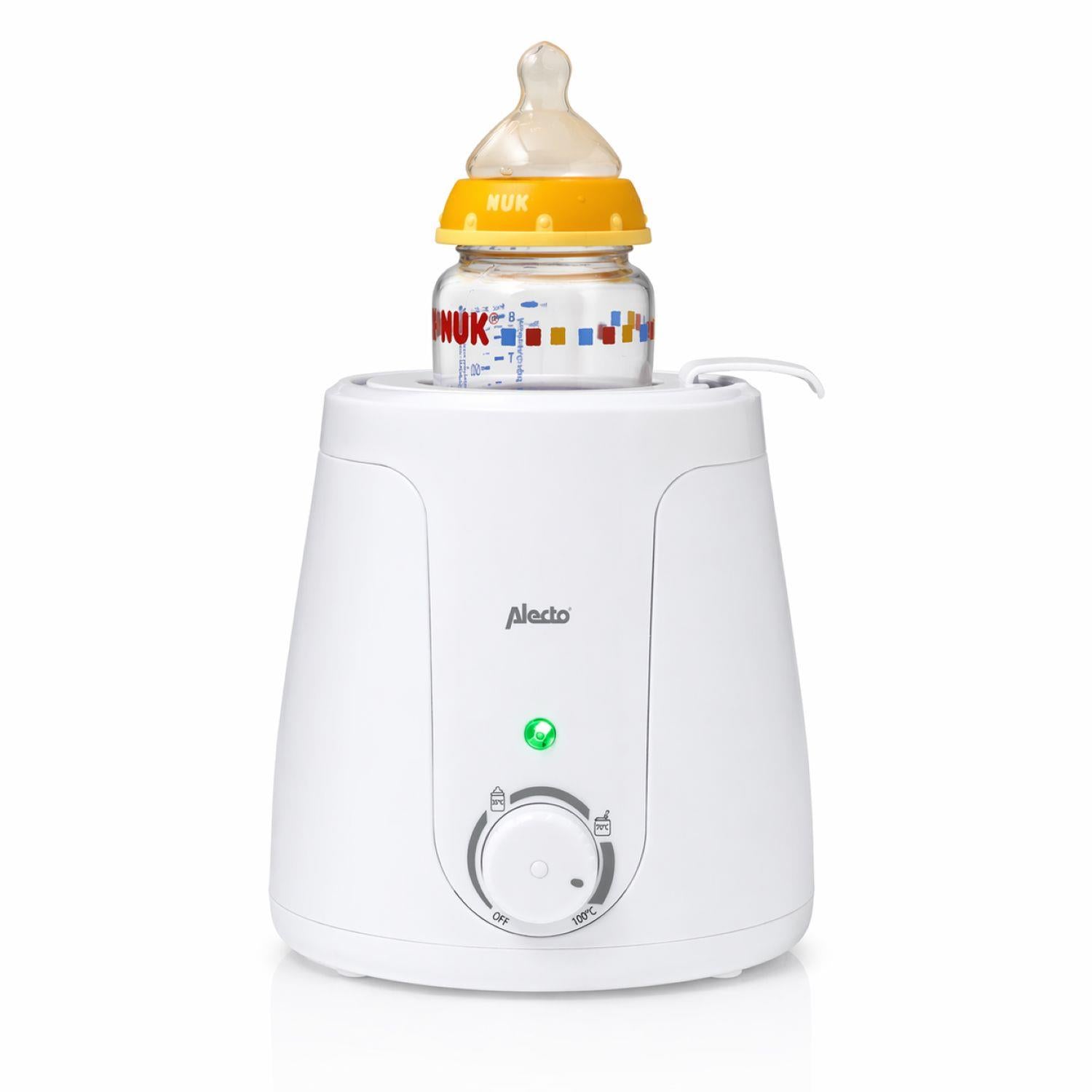 Alecto ECO Bottle Safe Warmer with Temperature Adjustment - White