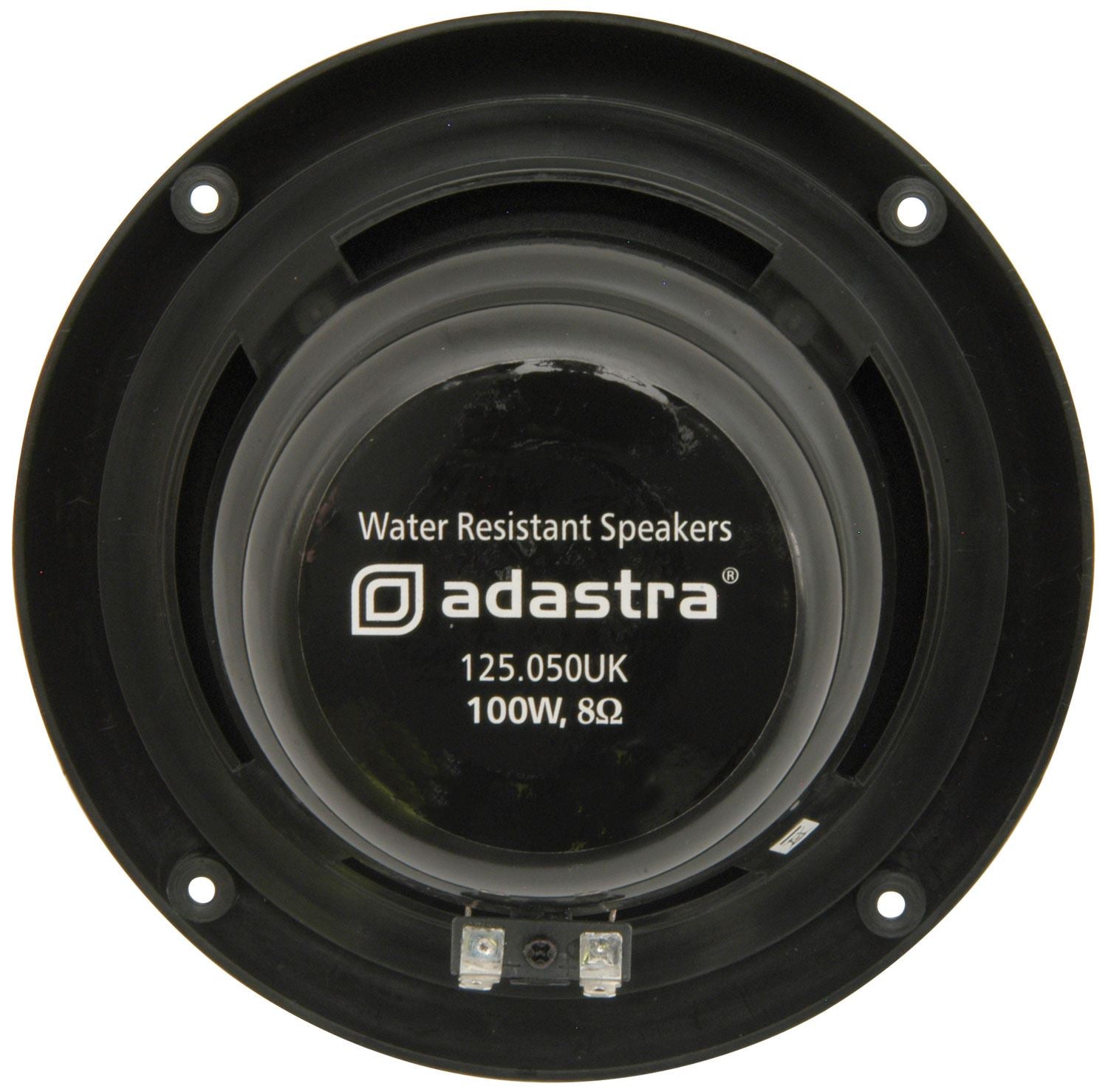 Adastra OD6-B8 Water Resistant Ceiling Speaker, 16.5cm (6.5"), 100W max, 8 ohms, Black (Pair)