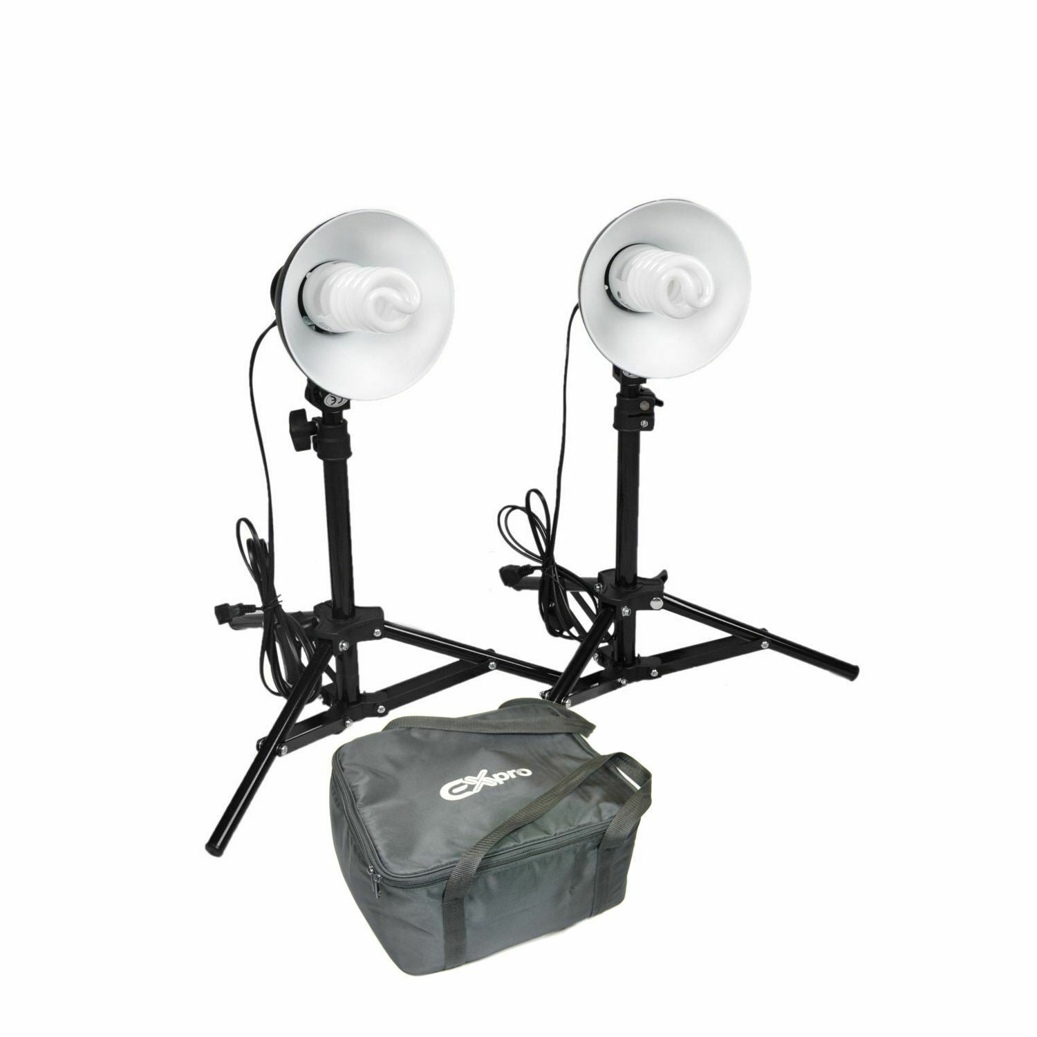 Ex-Pro Photographic Pro180 Midi Day Light Set Continuous Lighting Kit for Tents/Cubes