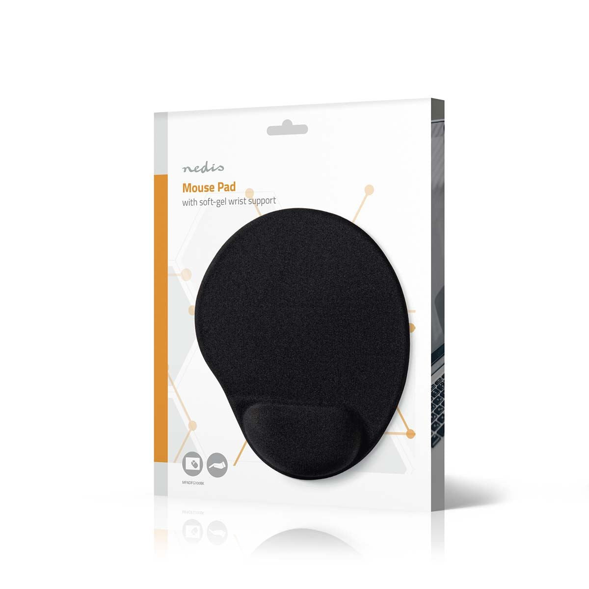 Nedis Mouse Pad | 215 mm | Black