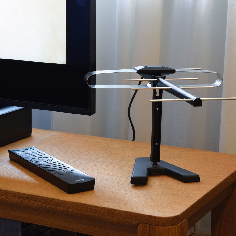 Mercury Portable Indoor Digital TV Aerial Camping Caravan Camper Van Motorhome camping