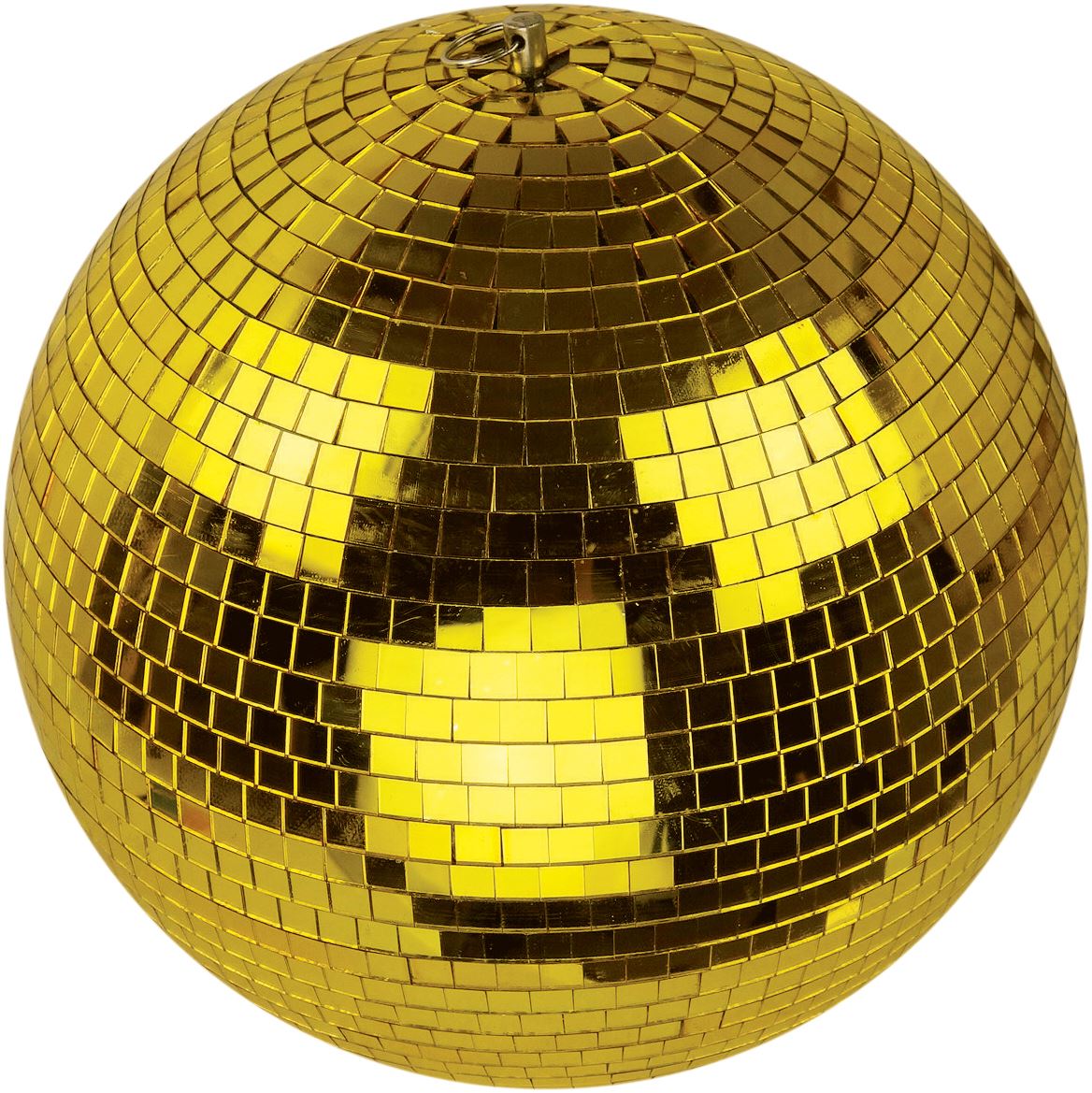 Mirror Ball 30cm 300mm 12" Gold Sparkling Disco Lights Halloween Xmas Party Large