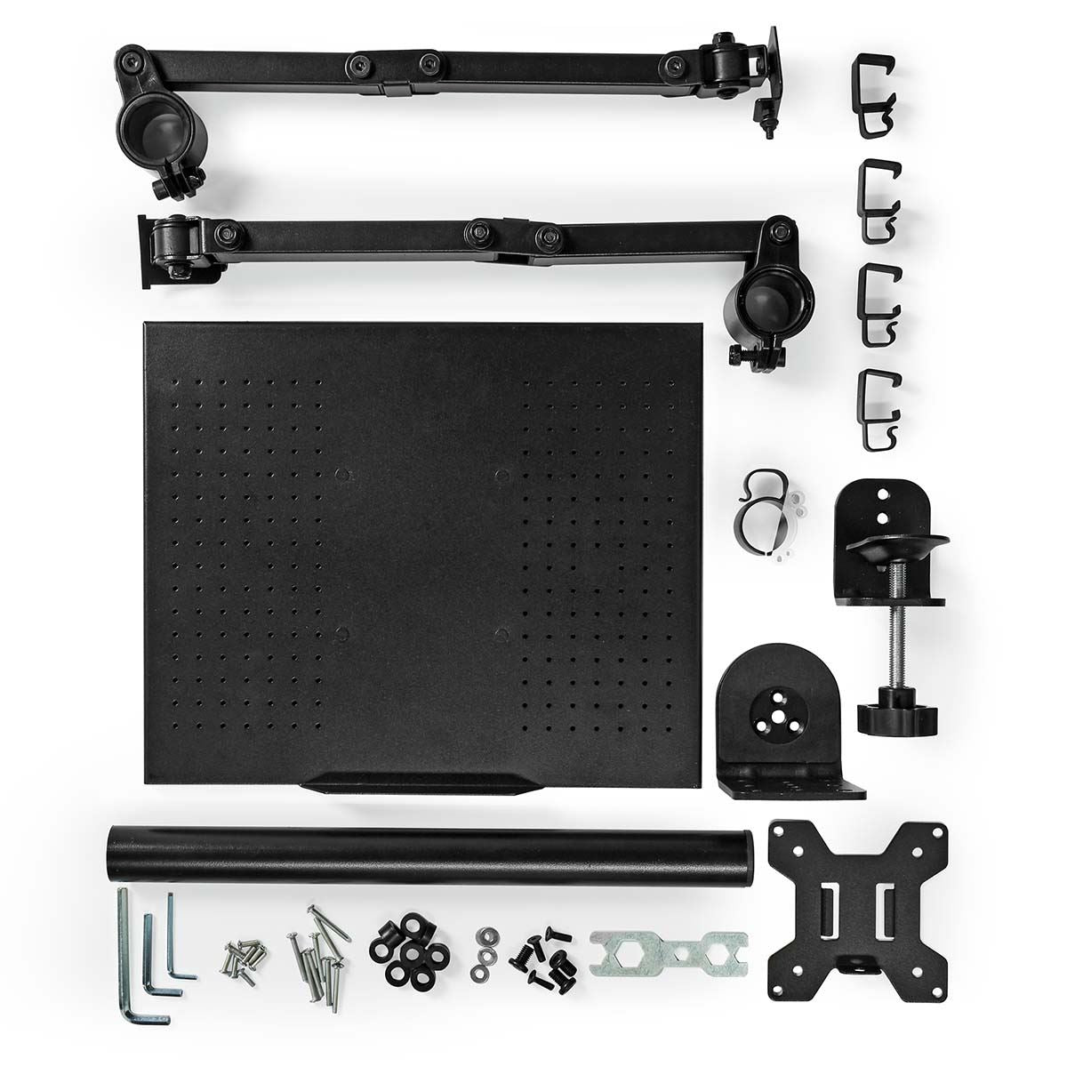 Nedis Desk Monitor Mount | Notebook | 1 Screen | 15 - 32 " | 75x75 / 100x100 | Interactive