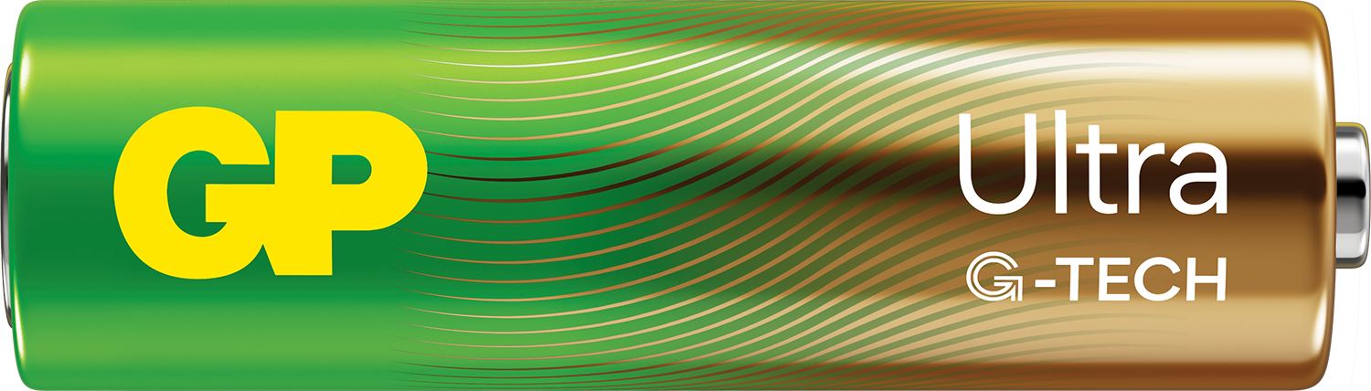 Gp AA Battery Alkaline 1.5V - 4 Pack