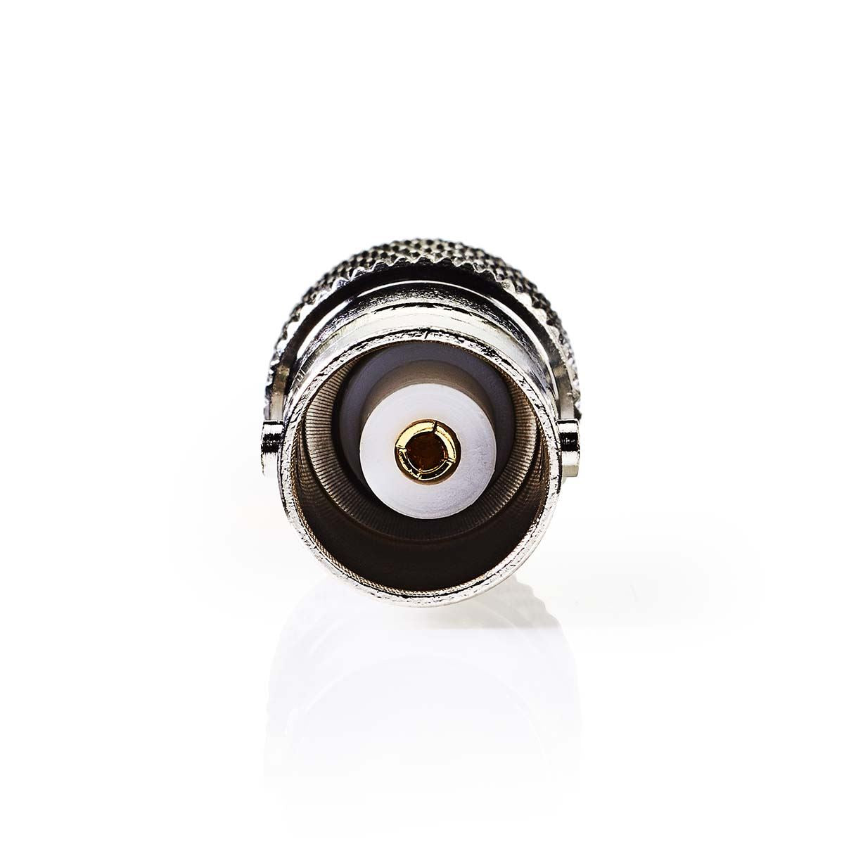 Nedis SMA Adapter | SMA Male | BNC Female | Gold Plated | 50 Ohm | Straight | Copper | Gold | 2 pcs | Box