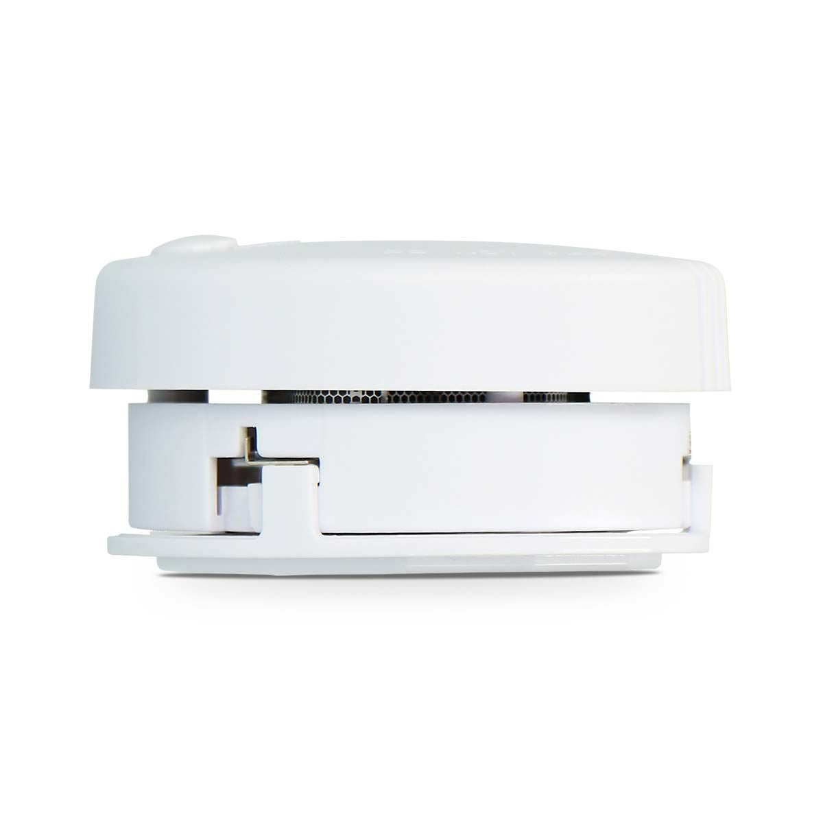 Alecto SD510 Mini Smoke detector with Hush Button | >85 dB | 5 Year Battery Powered | EN14604:2005/AC:2008 | White