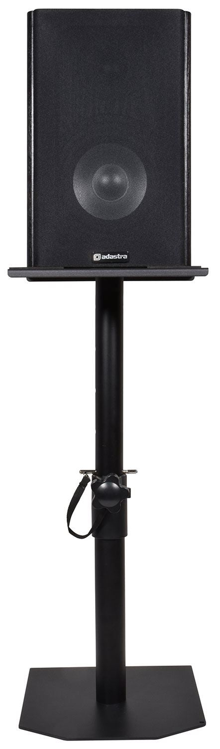 QTX Premium Adjustable Floor Speaker Stand for Studio Monitors and Hi-Fi Loudspeakers