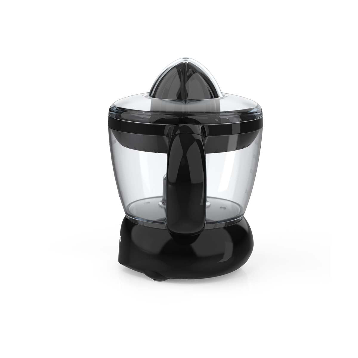 MELISSA 0.7L Electric Citrus Press Juicer Squeezer, 40W Motor, with Bi-Directional Twist, 2 x Interchangeable Cones, and Easy Pour Spout, for Lemon Grapefruit Orange Lime Juice Extractor - Black