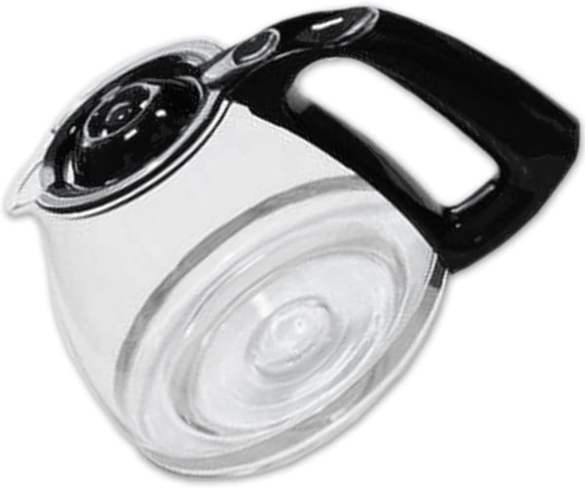 Moulinex FH900401 Coffee Jug 1.25 L Black 15 Cups Compatible with Subito, Principio, Delfini Plus Coffe Machines