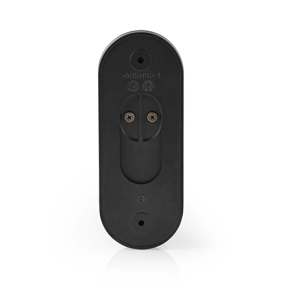 Nedis SmartLife Wireless Video Doorbell WiFi Two-Way Talk PIR Door Bell Security Camera with App Control