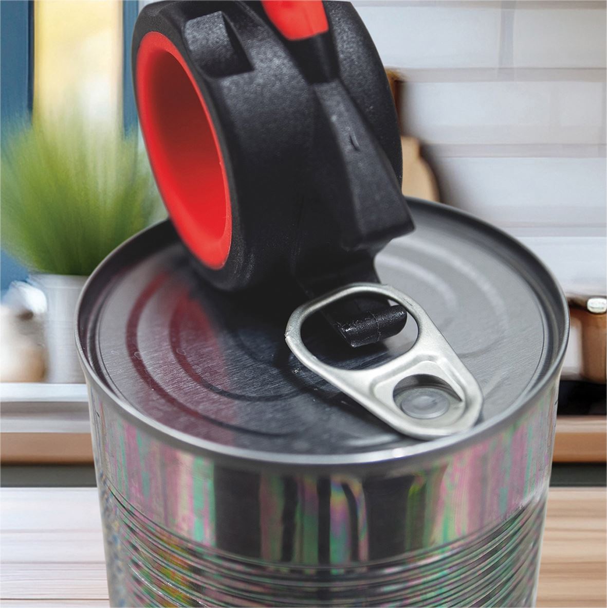 6 in 1 Multi Opener, Stainless Steel Manual Jar Opener Non Slip