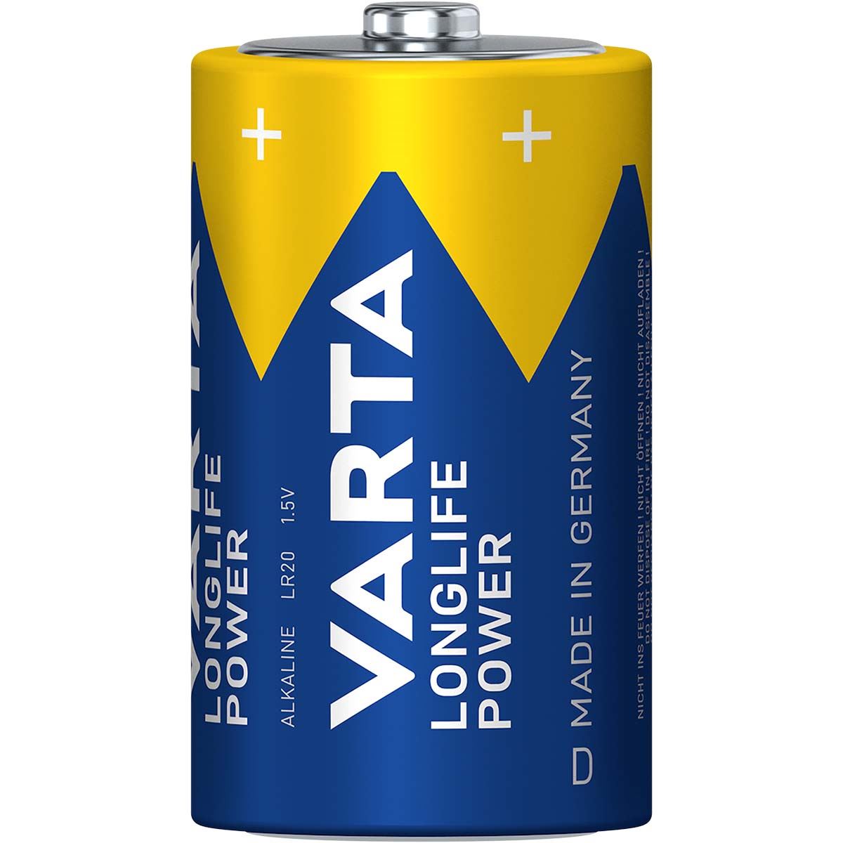 Varta Alkaline Battery D 1.5 V High Energy 2-Blister