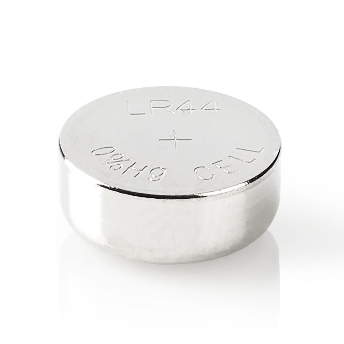 Nedis LR44 Alkaline Button Cell Battery | 1.5 V DC | 10-Pack
