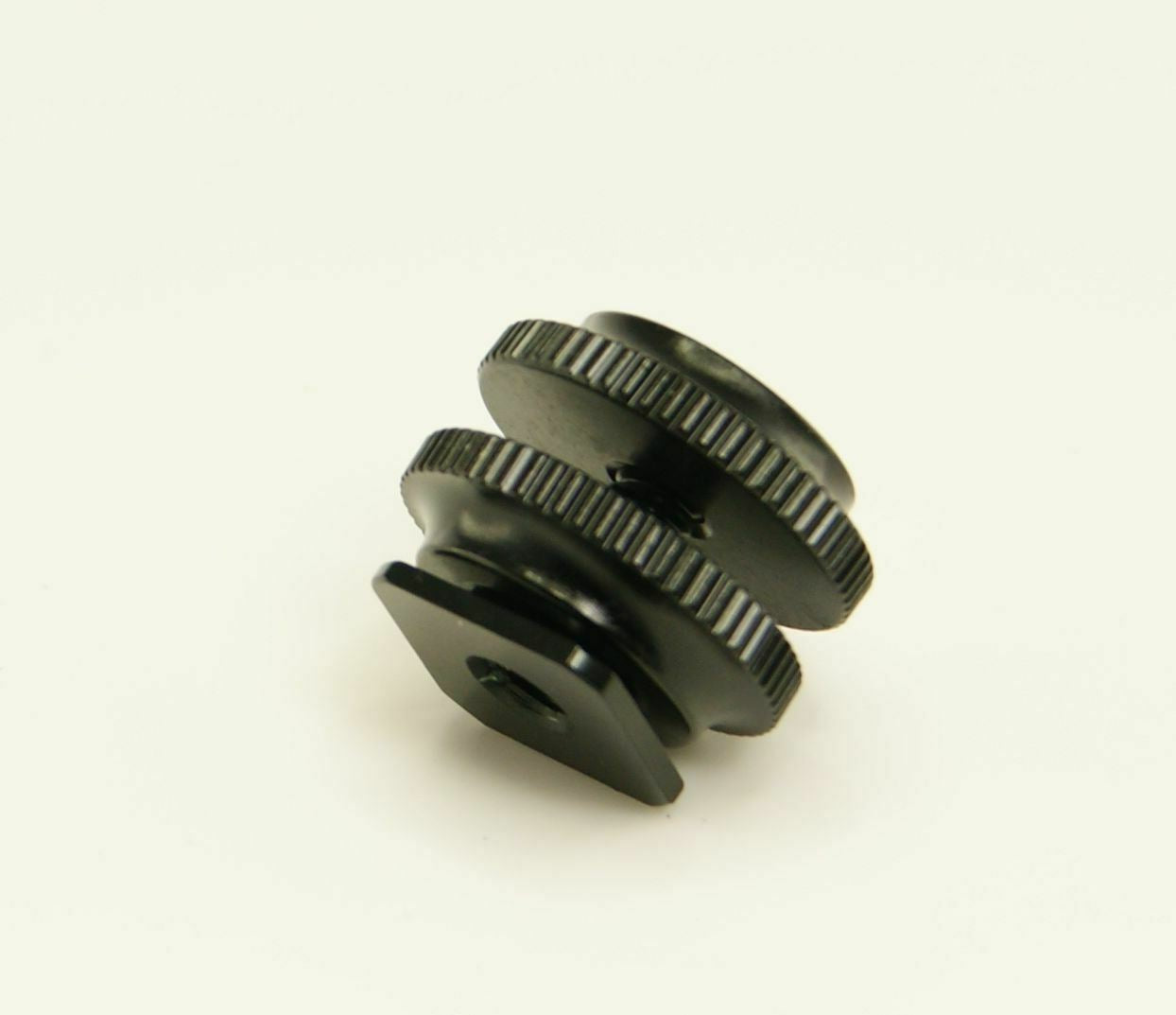 Ex-Pro Pro Dual Nuts Hot Shoe 1/4" Screw Adapter for Flash Trigger, Flash Stand, Microphone, GPS and Digital Camera
