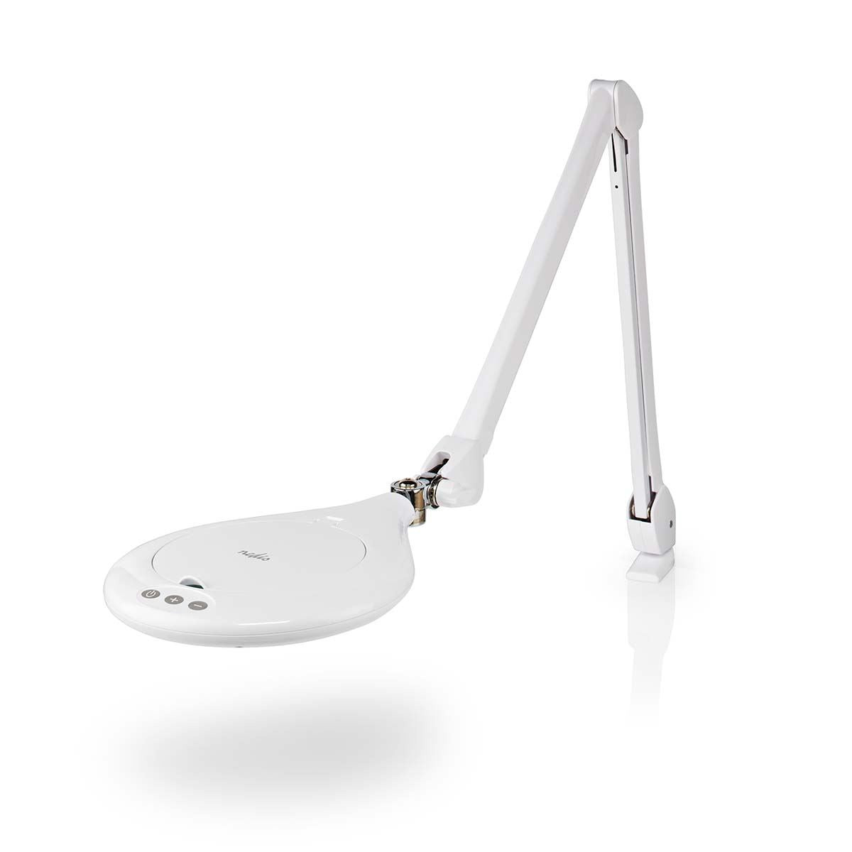 Nedis Magnifying Table Lamp Close Work, Crafts & More | LED | Lens strength: 3 Diopter | 6500 K | 10 W | 660 lm | White