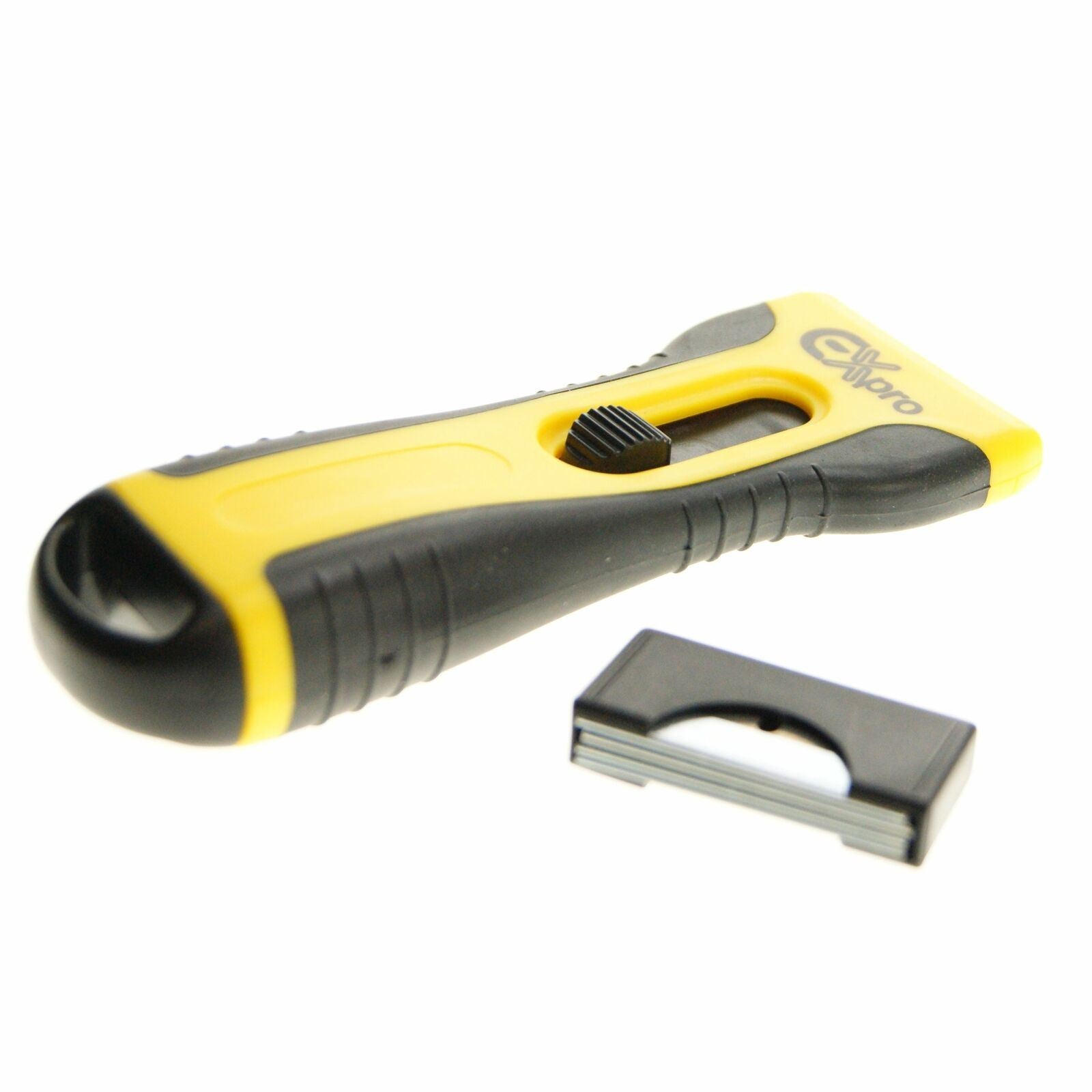 Ex-Pro Universal Ceramic Cooker Hob Cleaning Scraper with comfort grip - with 5 Blades