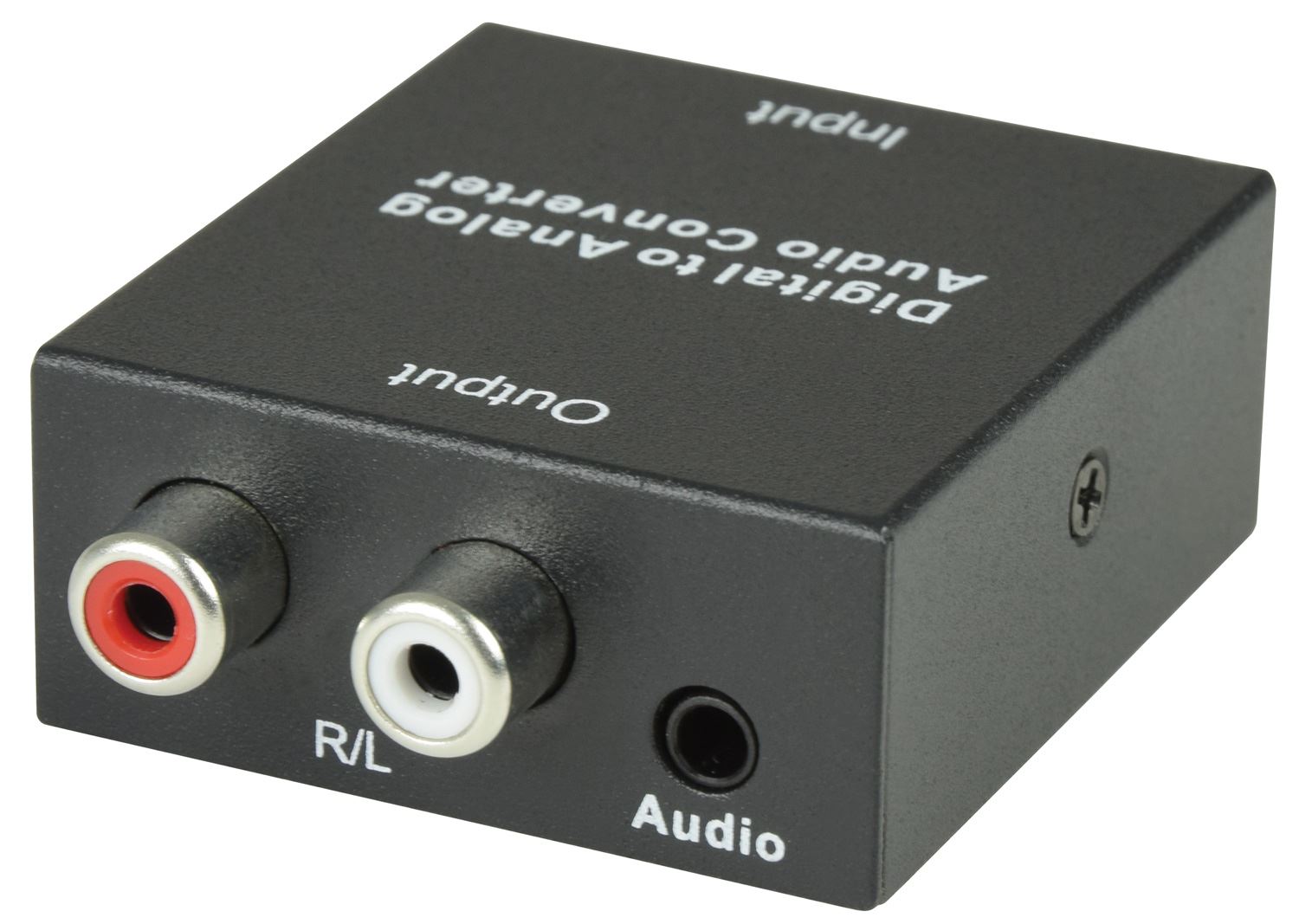 Av:link SPDIF Digital DAC to Analogue Stereo Audio Converter [SPDIF TOSlink/Coaxial to Stereo Left/Right RCA Phono]