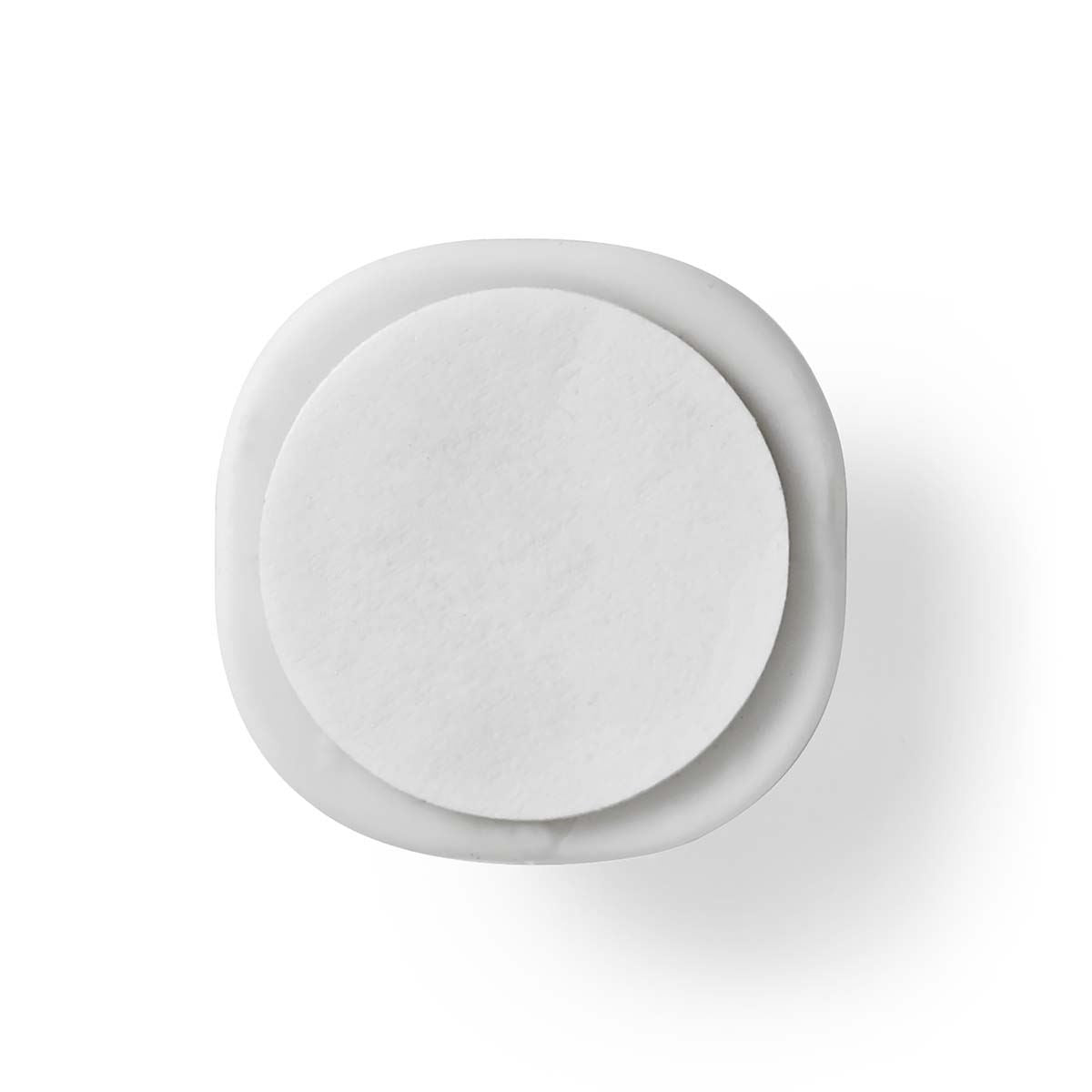 Nedis Cable Management | Cable Clip | Click and Go | 4 pcs | Number of slots: 3 Slots | Maximum cable thickness: 5.3 mm | TPE | White