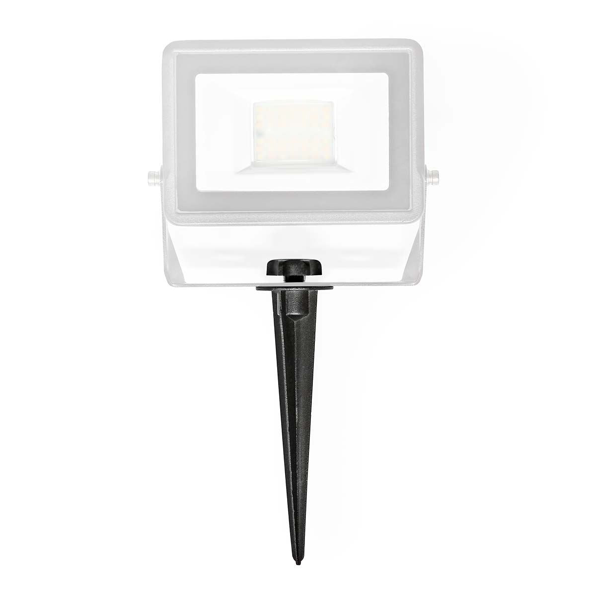 Nedis Outdoor Ground Spike for Floodlight Mouting | 2 pcs | Aluminium | Black