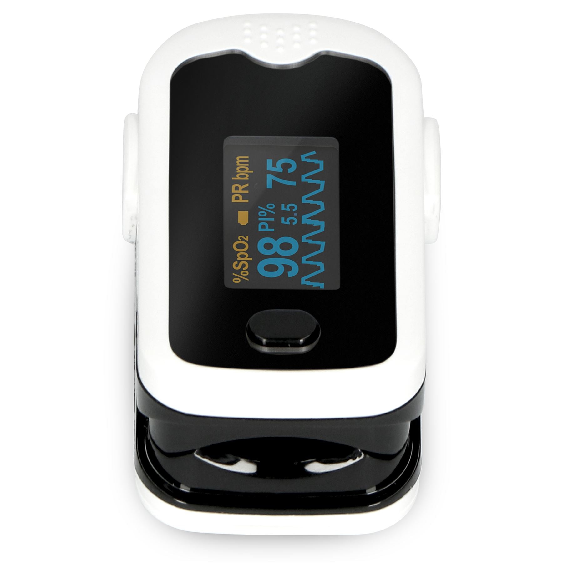 Alecto Pulse Oximeter/Blood Oxygen Monitor - Finger Oxygen Saturation Monitor/SATS Monitor SpO2