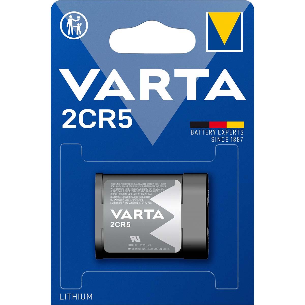 Varta Lithium Battery 2CR5 6 V 1-Blister