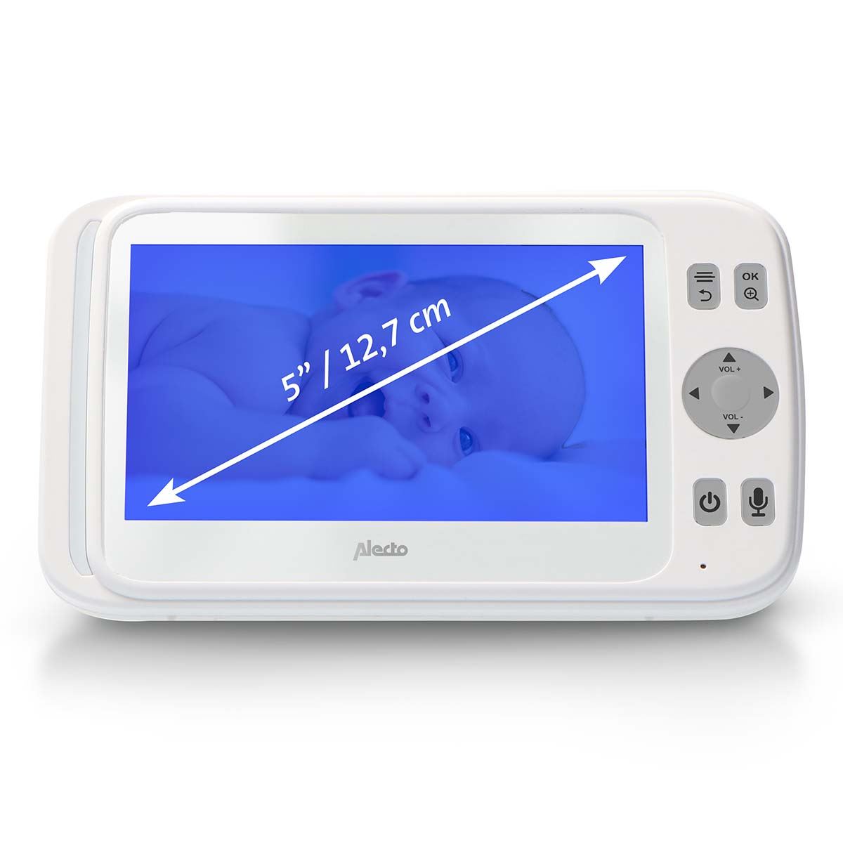 Alecto DVM-275 Video Baby Monitor with Camera, 5