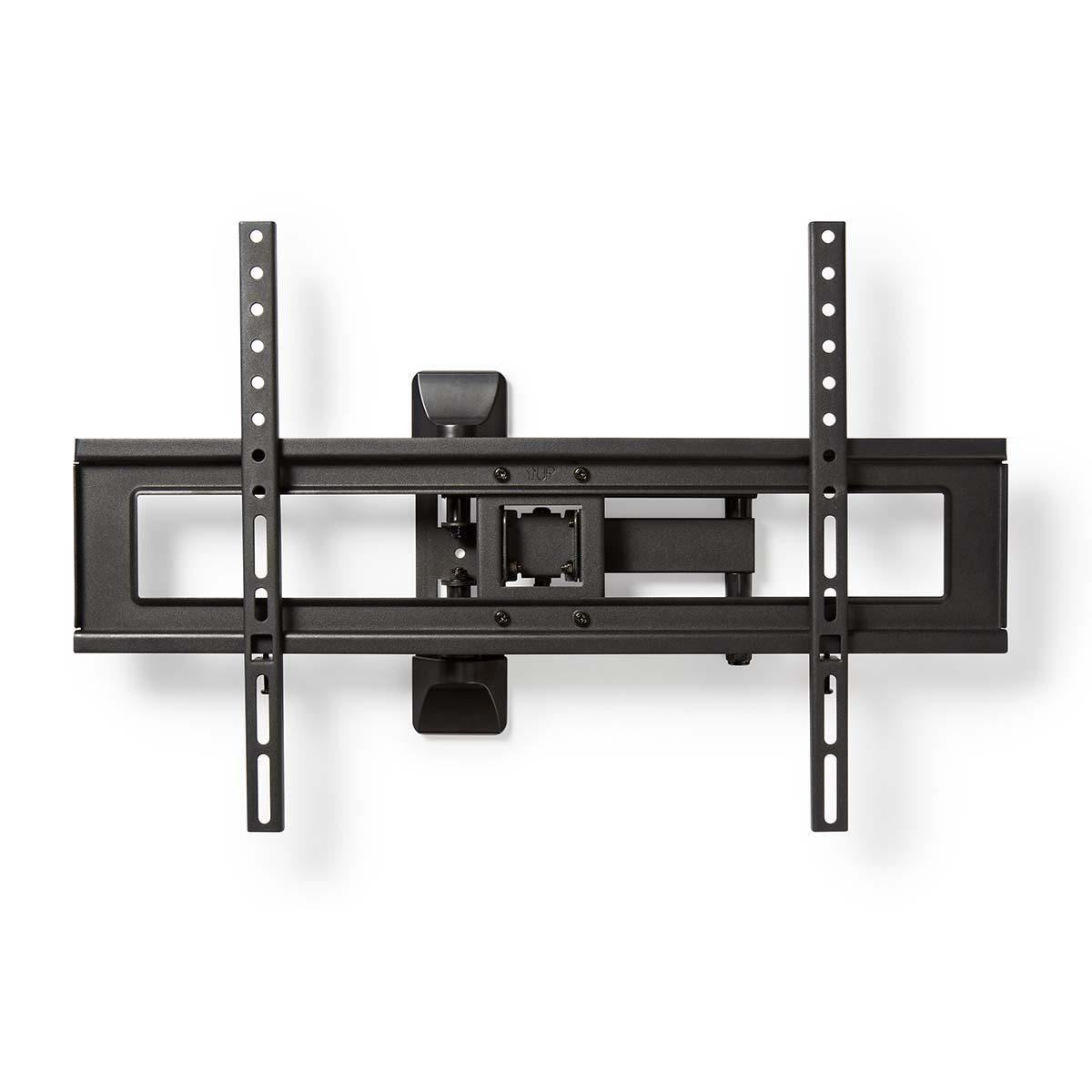 Nedis Full Motion TV Wall Mount | 37 - 70 " | Maximum supported screen weight: 25 kg | Tiltable | Rotatable | Minimum wall distance: 79 mm | Maximum wall distance: 427 mm | 3 Pivot point(s) | ABS / Steel | Black