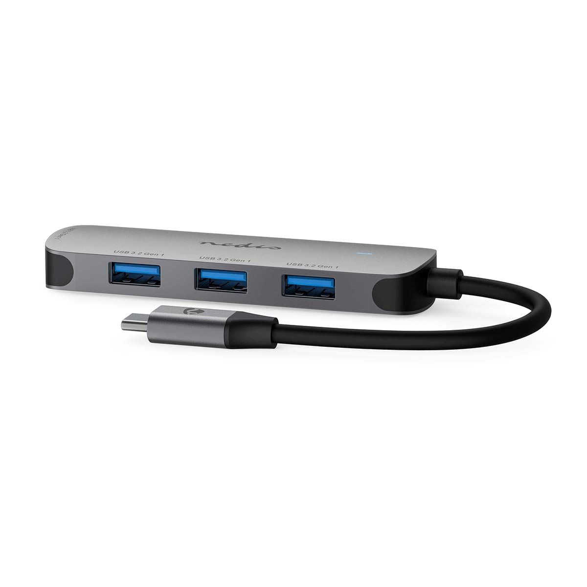 Nedis USB Hub | 1x USB-C™ | 4x USB A Female | 4 port(s) | USB 3.2 Gen 1 | USB Powered | 5 Gbps