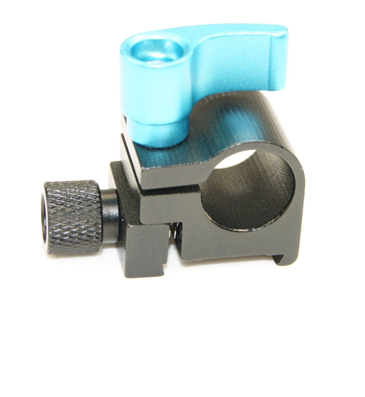 Ex-Pro Cold Shoe 15mm Rod Clamp Rail Block for Stabiliser Flash Light DSLR Rig, Magic Arm, LCD Lighting etc..