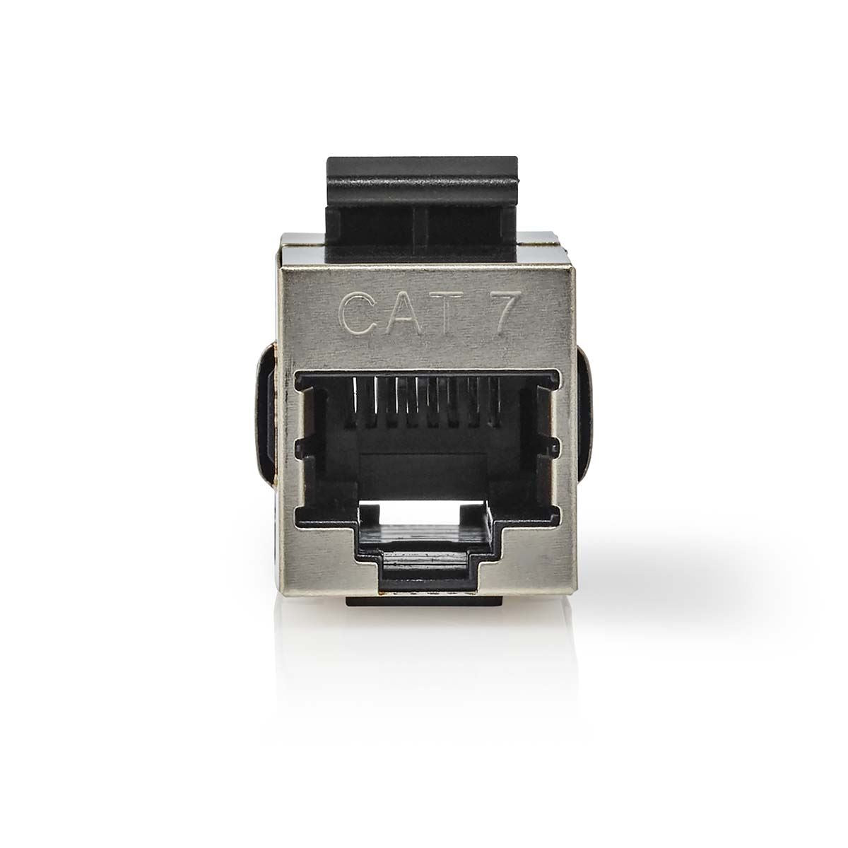 Nedis Network Coupler | CAT6a / CAT7 | Shielded | RJ45 Female | RJ45 Female | Straight | Metal