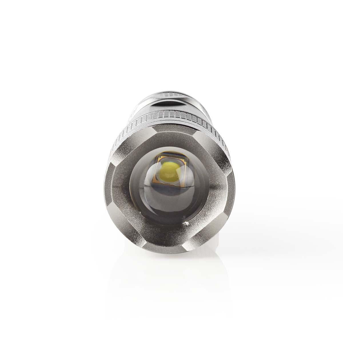 Nedis LED Torch | Battery Powered | 4.5 V DC | 5 W | 3x AAA/LR03 | Rated luminous flux: 330 lm | Light range: 200 m | Beam angle: 48 °