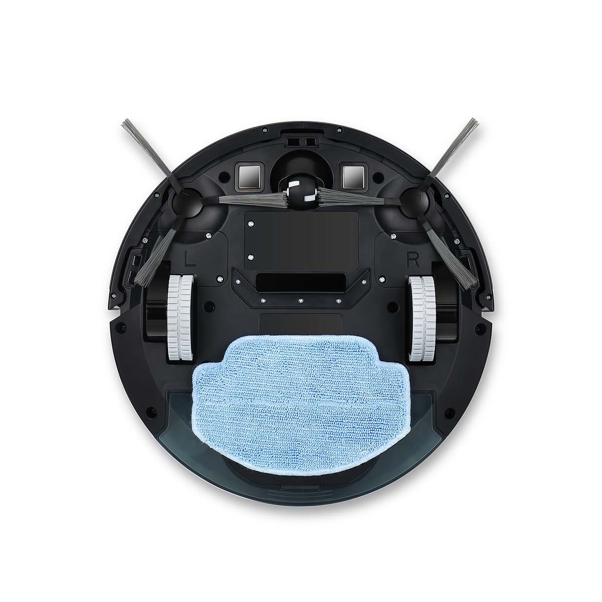 Nedis SmartLife Robot Vacuum Cleaner | Random | Wi-Fi | Capacity collection reservoir: 0.2 l | Automatic charging | Maximum operating time: 1.8 hrs | Black | Android™ / IOS