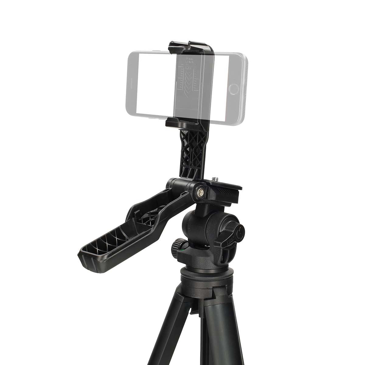 Nedis Tripod | Maximum load capacity: 3 kg | Minimum working height: 41.5 cm | Maximum working height: 160 cm | 5 Segments | Pan & Tilt | Travel bag included | ABS / Aluminium | Black