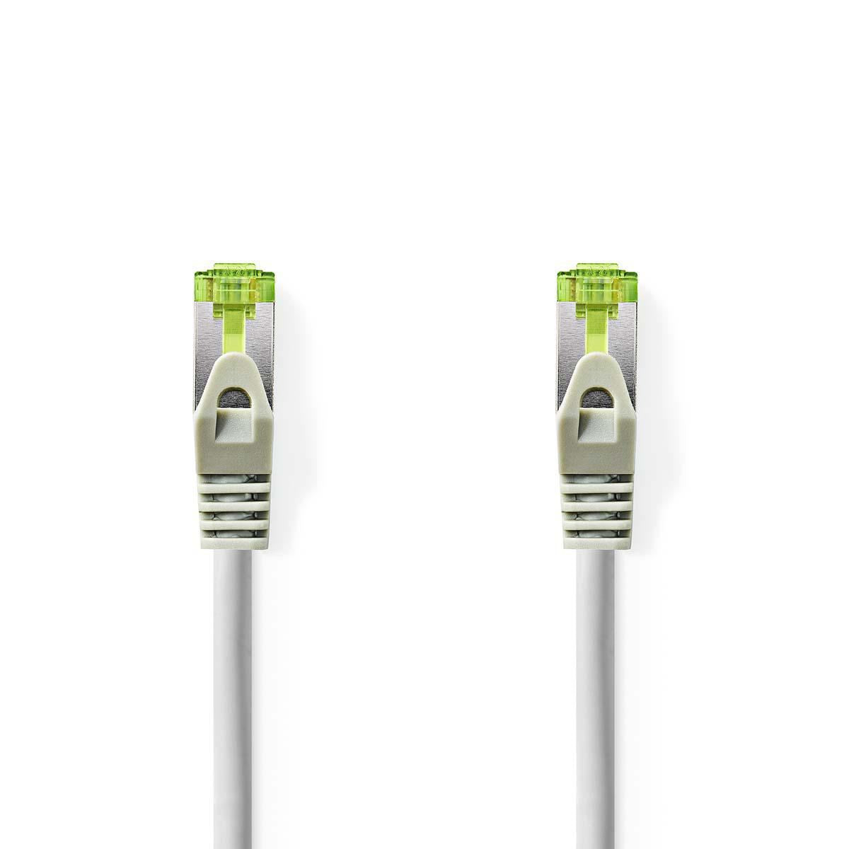 Nedis CAT7 Network Cable | S/FTP | RJ45 Male | RJ45 Male | 1.00 m | Snagless | Round | LSZH | Grey | Box