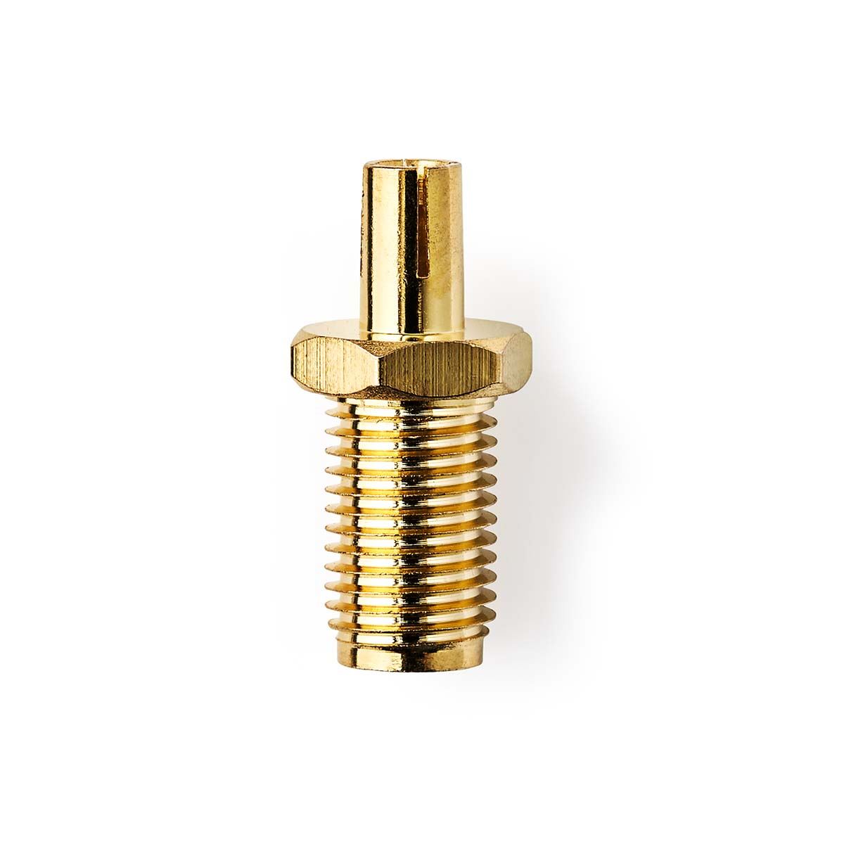 Nedis SMA Adapter | SMA Female | TS9 | Gold Plated | 50 Ohm | Straight | Copper | Gold | 2 pcs | Box