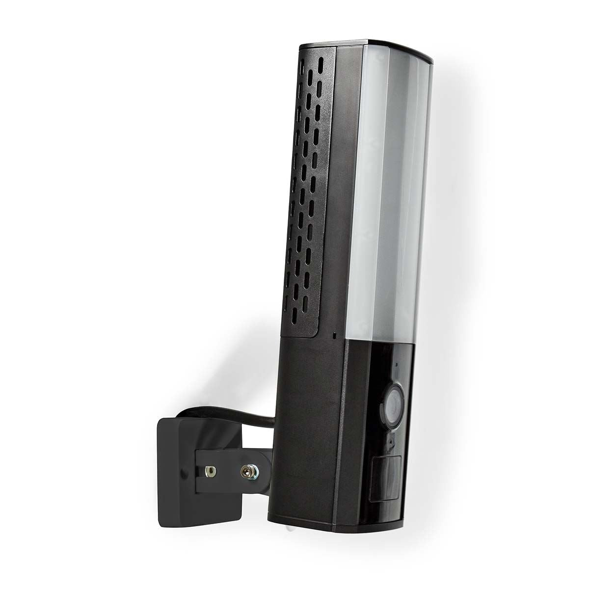 Nedis Smartlife Outdoor Camera with Integrated 1000 Lumen LED Light, Full HD 1080p Resolution, Motion Detection, Two-Way Audio, Night Vision, MicroSD Storage up to 128GB, Wi-Fi