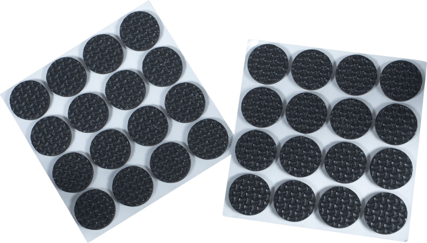 20mm Self Adhesive Rubber Anti Vibration Hiifi Speaker / Scratch Pads Round 32 Pack