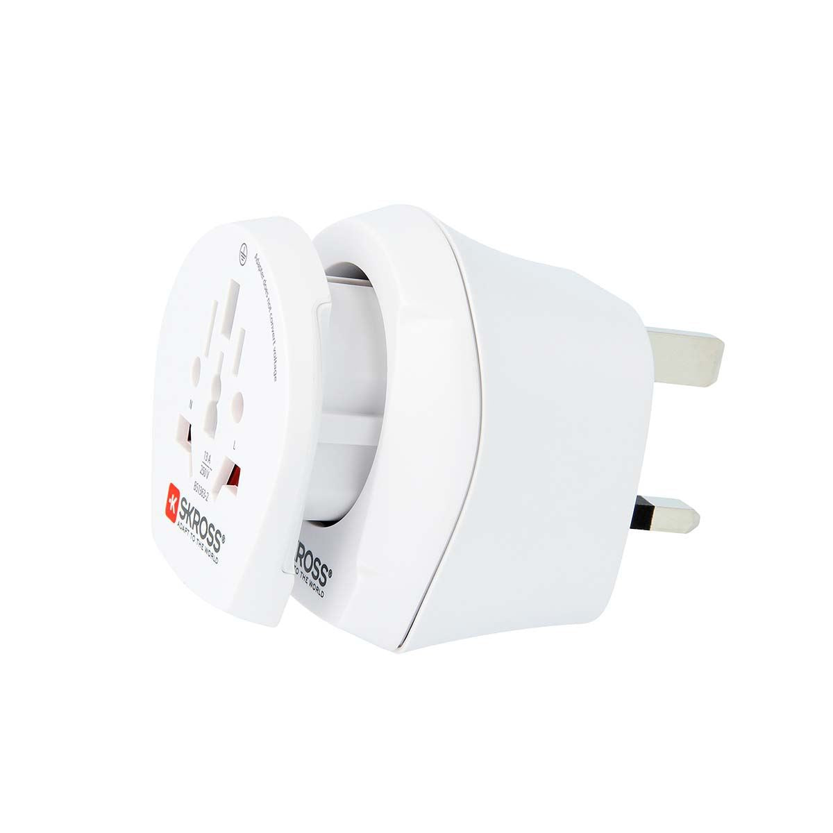 Skross Travel Adapter | Combo - World-to-UK Earthed