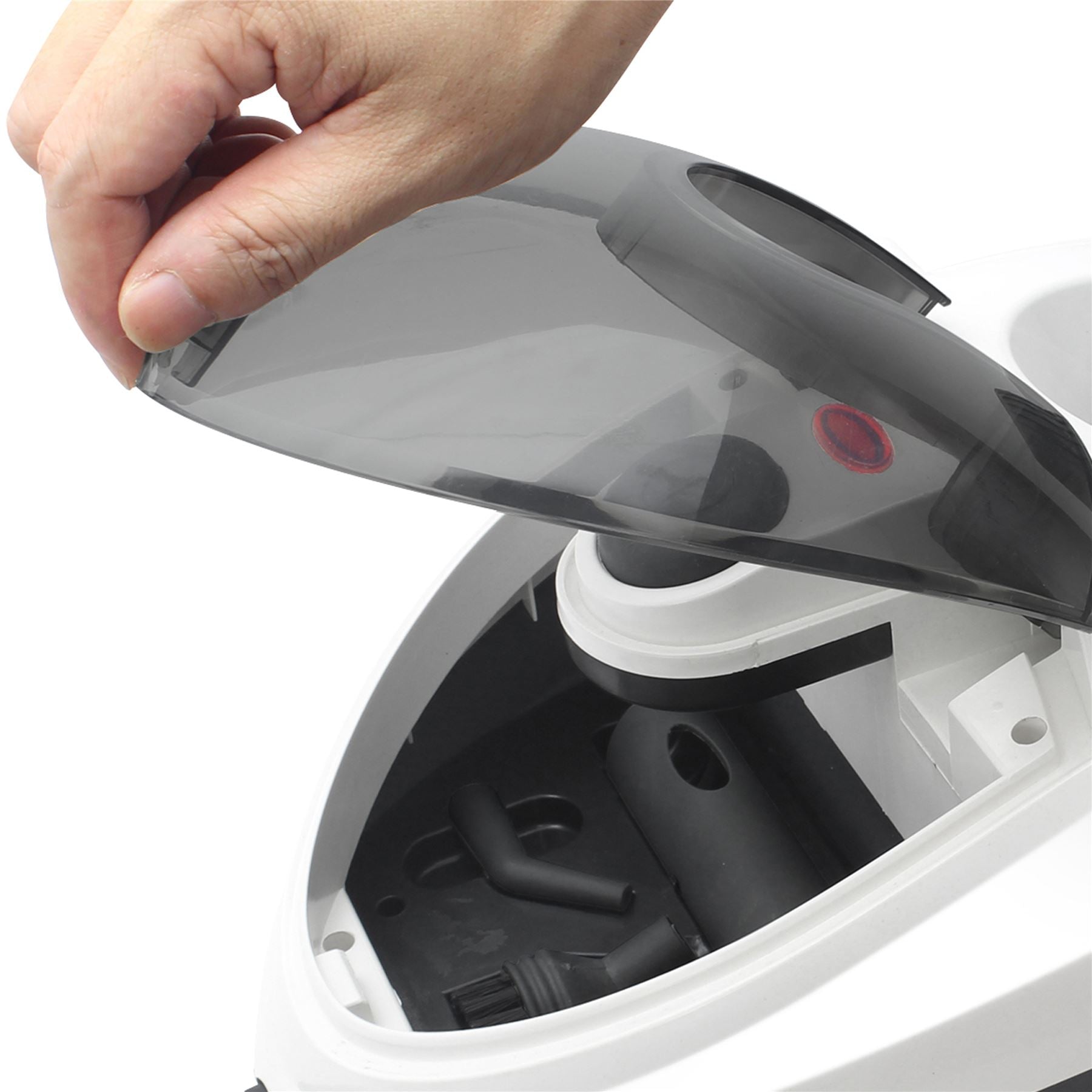 MONTISS Multipurpose Steam Cleaner with 1.2 L Water Tank & 11 Accessories, 1500W High-Temp & Chemical-Free Powerful Steamer Cleaner for Floor, Carpet, Window, Car