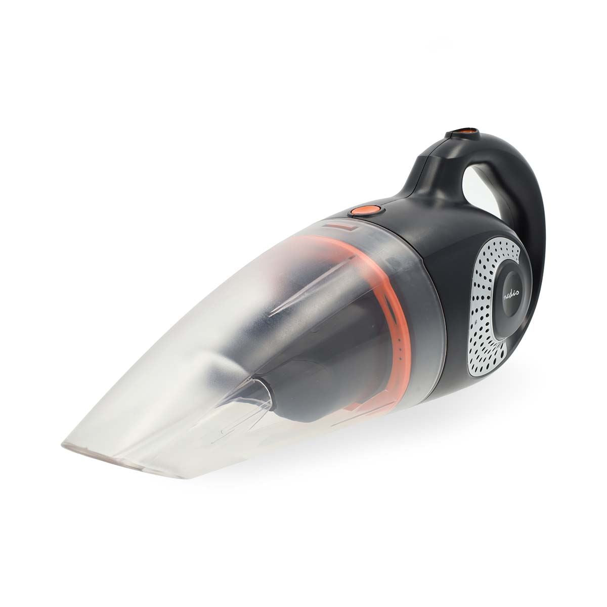 Nedis Handheld Vacuum Cleaner | 90 W | Rechargeable | Dry / Wet | Li-Ion | Black / Grey / Orange
