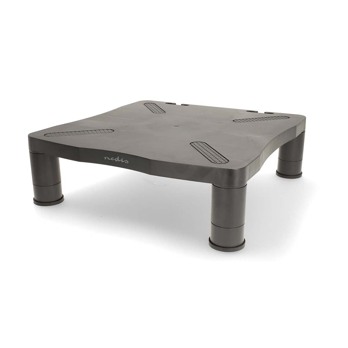 Nedis Monitor Stand | Ergonomics: Yes | Maximum carrying capacity: 18 kg | Universal | Adjustable height: Yes