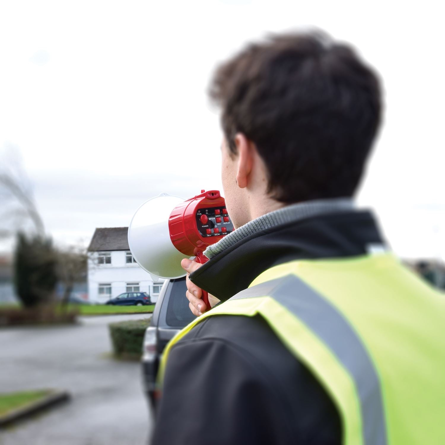 Adastra 15w Compact Rechargeable Megaphone with Bluetooth, voice and Siren