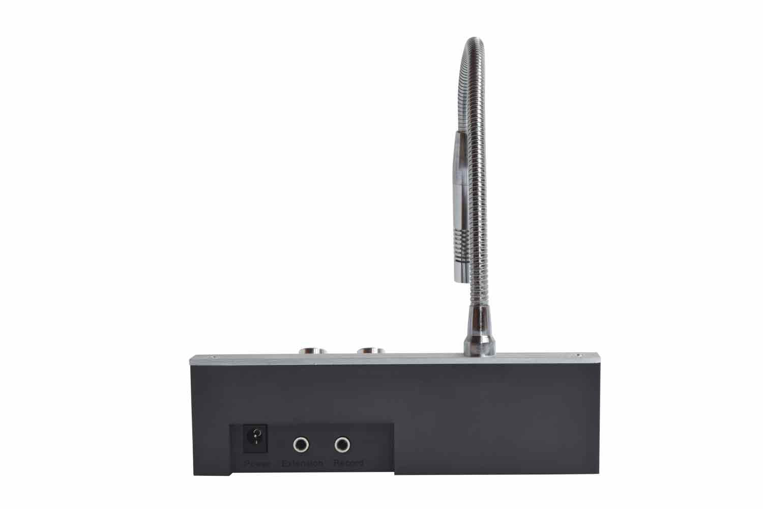 Talk/Speak Through Glass Security Intercom System Window Microphone Speaker