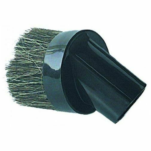 Universal High Quality 32mm Horsehair Round Dusting Brush Black for Vacuum