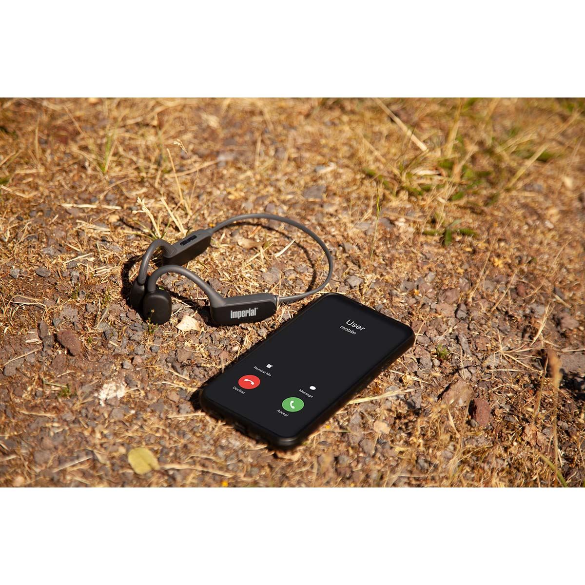 Imperial bluTC active 1 Bone Conduction Headphones Black