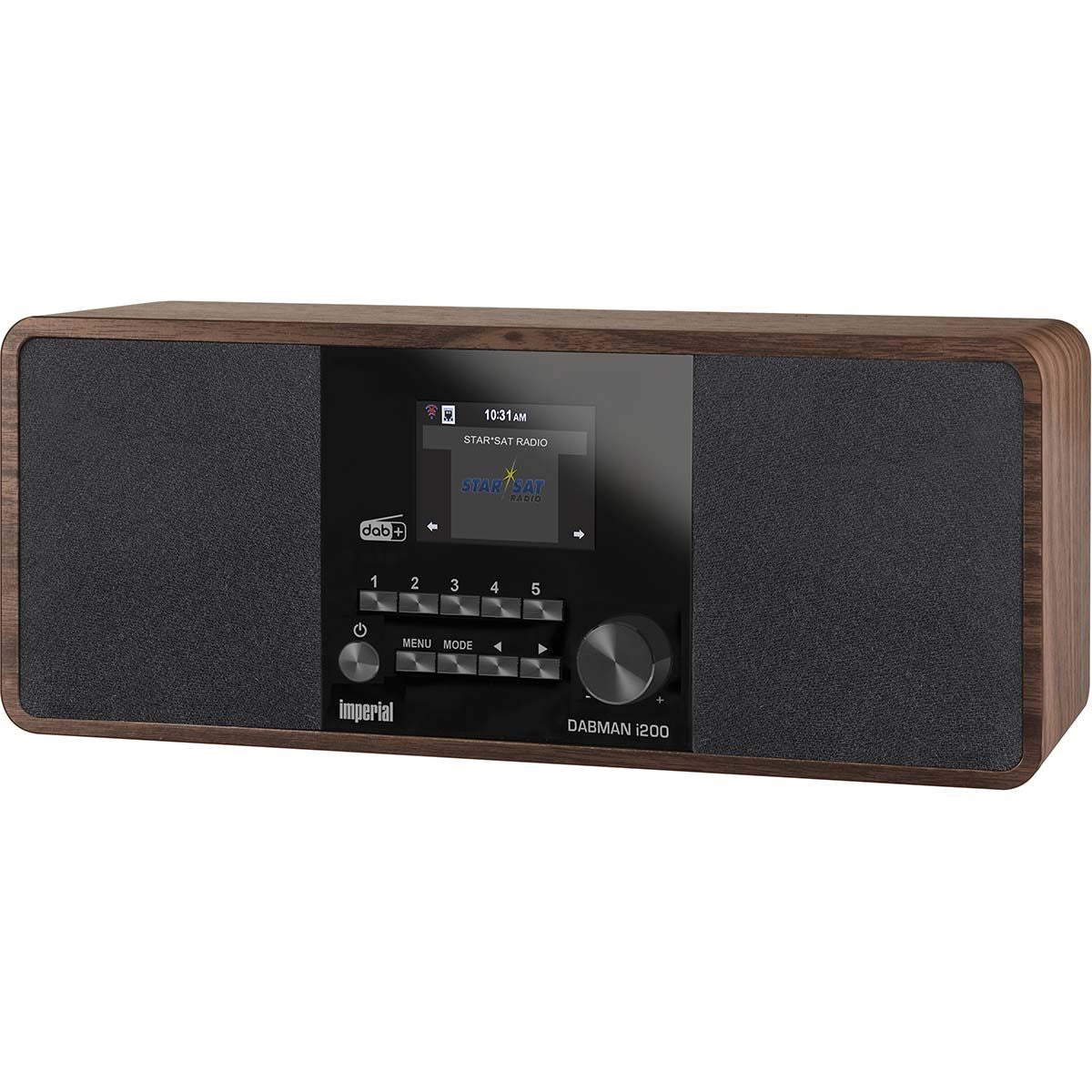 Imperial DABMAN i200 Multifunctional Stereo Radio DAB+ / FM / Internet Wood Look