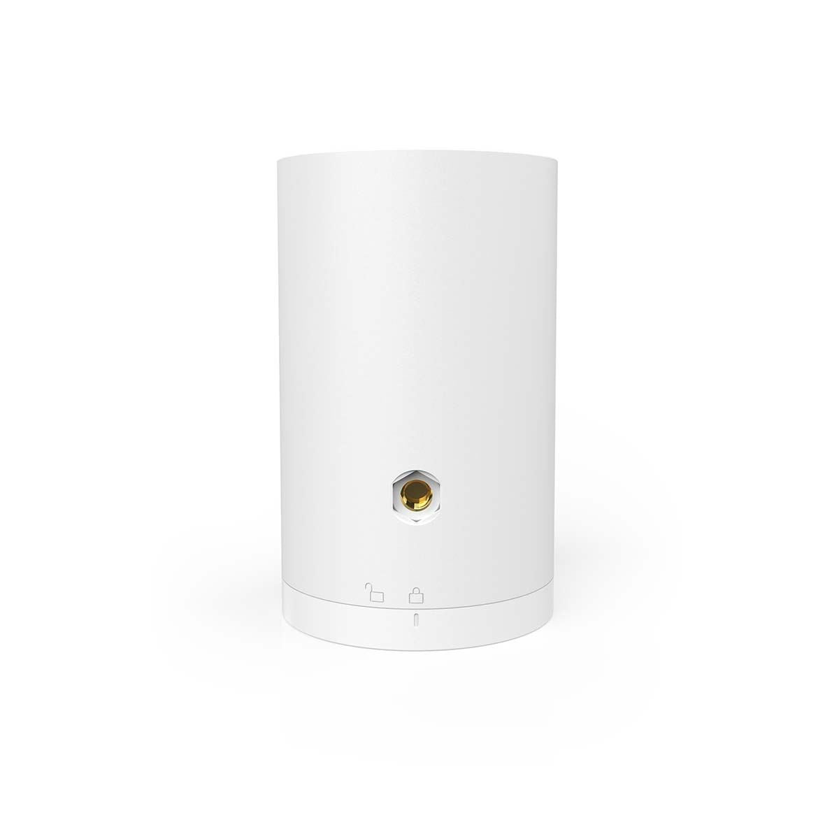 Nedis SmartLife Outdoor Camera | Spotlight | 3MP Full HD 1296p | IP65 | Max. battery life: 6 Months | Cloud Storage (optional) / microSD (not included) | 5 V DC | With motion sensor | Night vision | White