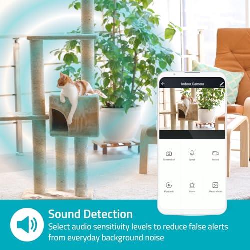 Nedis SmartLife Indoor Camera HD 1080P IP Wireless WIFI  CCTV HD Smart Home Security IR Cam