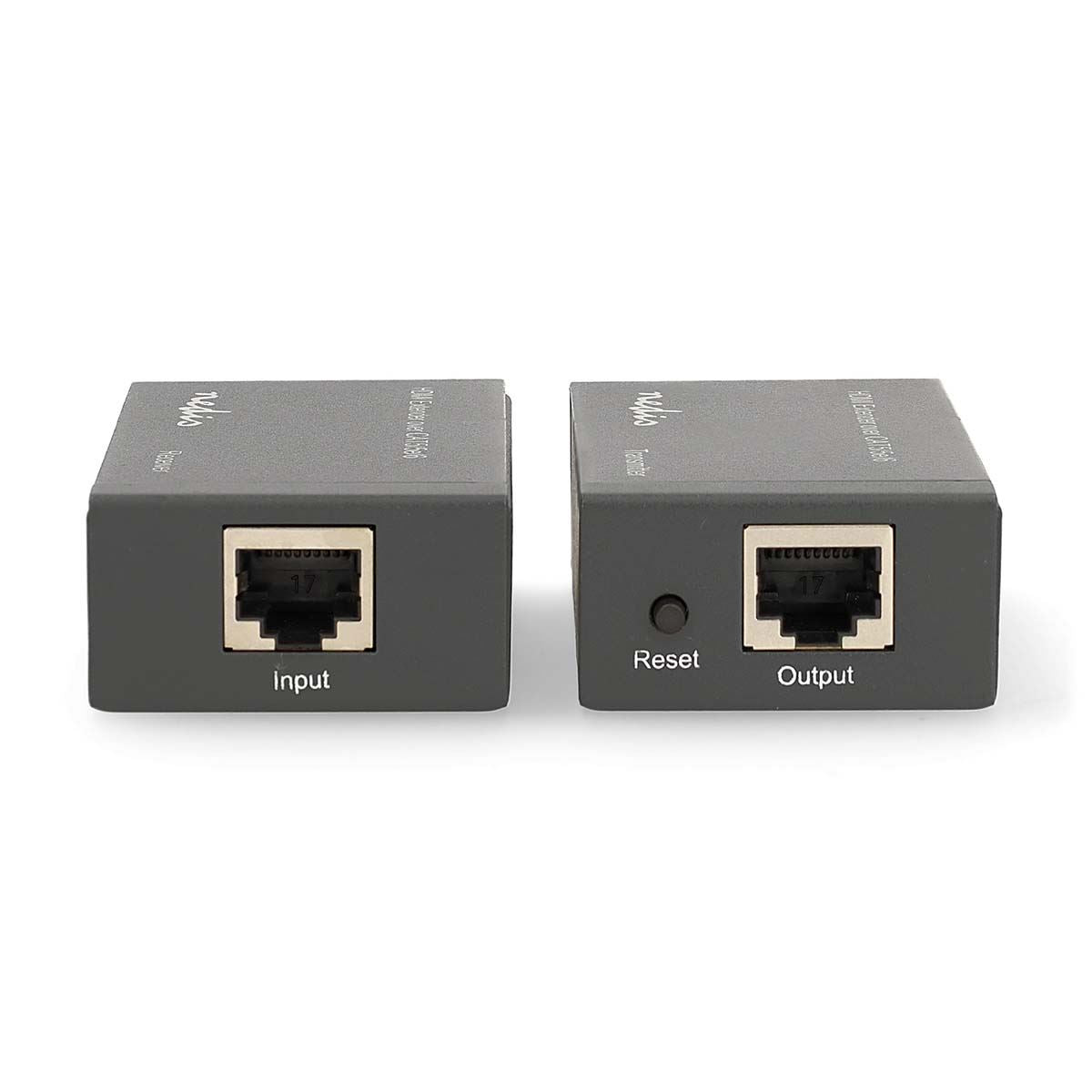 Nedis HDMI™ Extender | Over Cat6 | up to 60.0 m | 1080p | 1.65 Gbps | Metal | Anthracite