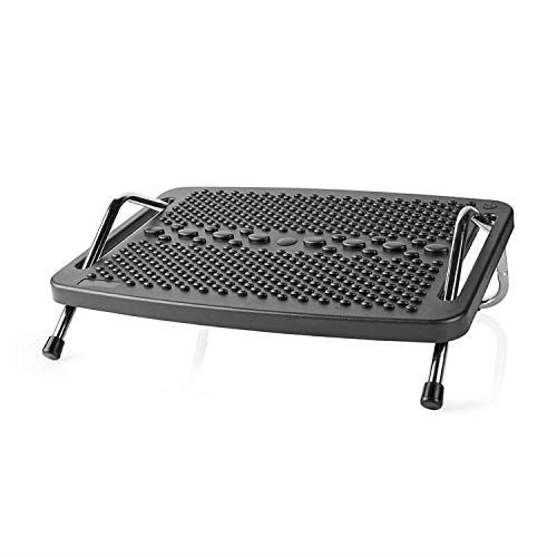 Nedis Feet Rest | Adjustable Angle | Black | Metal / Plastic
